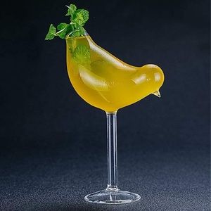 NEW Bird Cocktail Aesthetic Drinking Glass